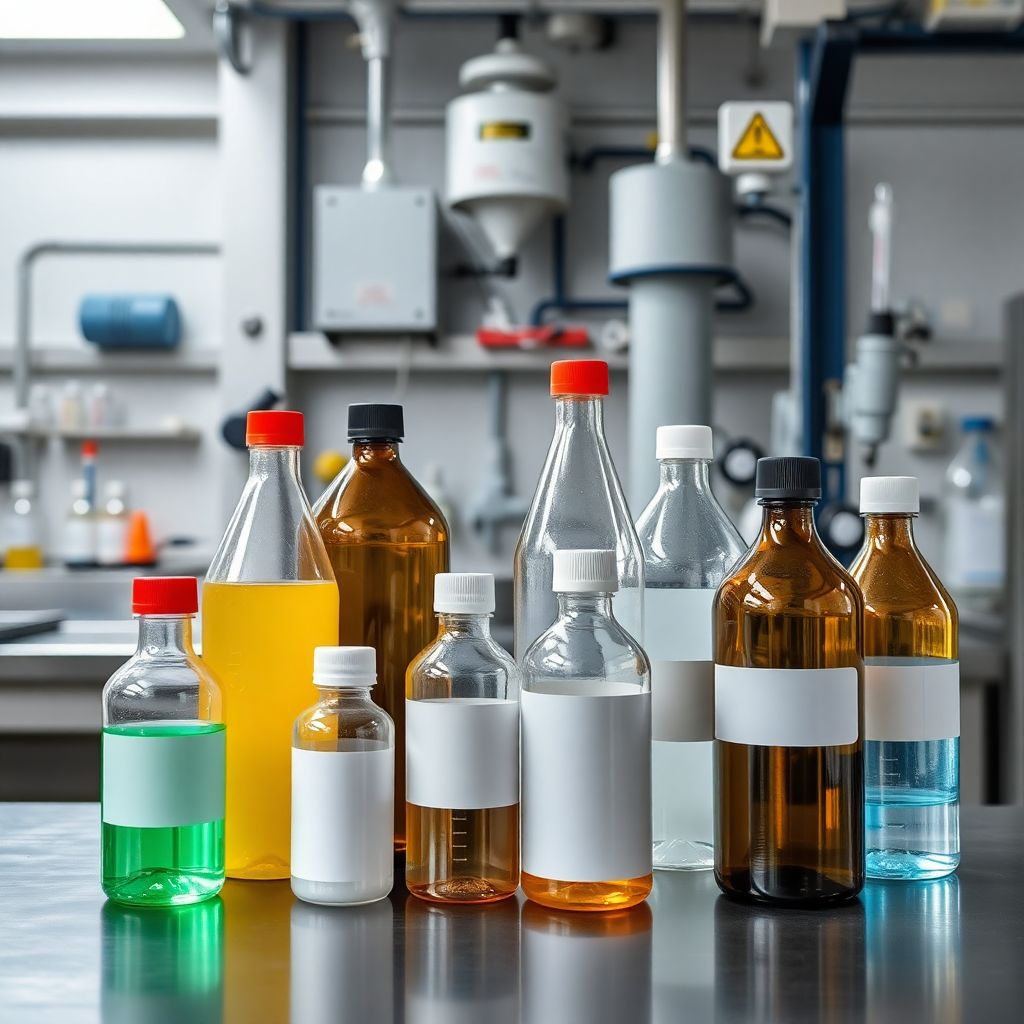 Botellas para Productos Quimicos